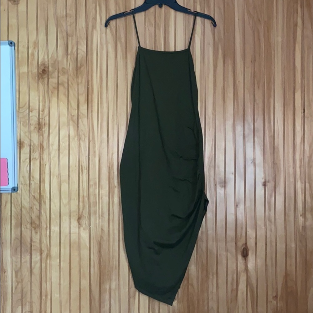 Asymmetrical basic dress